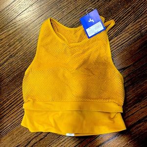Mustard yellow Joylab bralette
